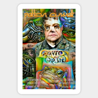 Patton Oswalt Tour 3/25-3/26 2022 tour shirt 1 Sticker